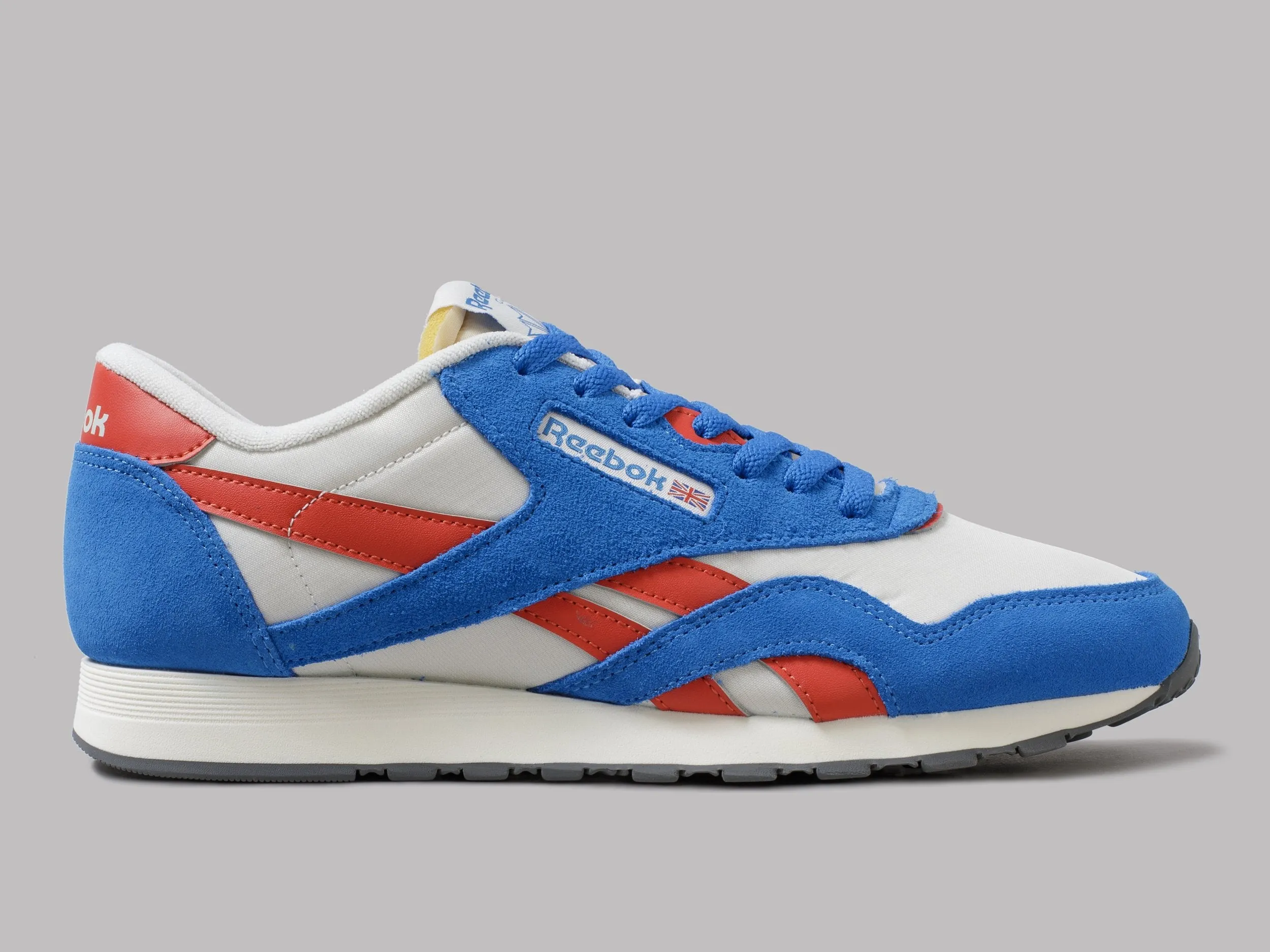 Reebok CL Nylon (Dynamic Blue / Chalk / Carotene)