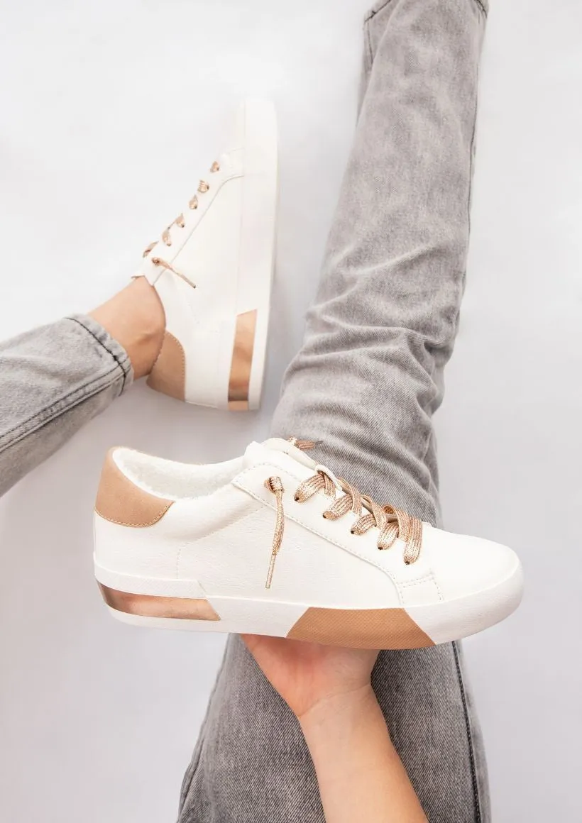 The Emmie Sneaker - Rose Gold