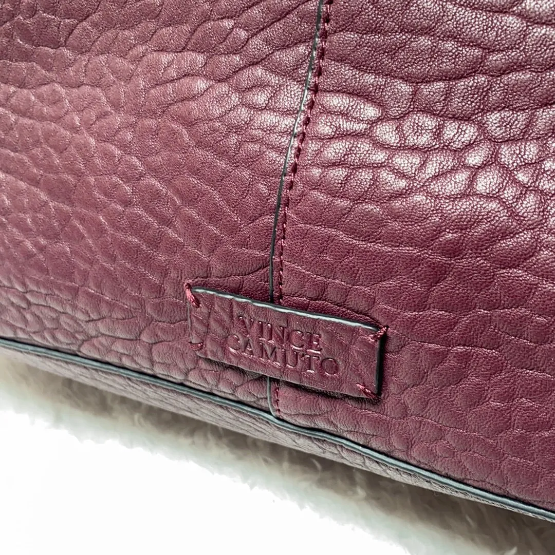 Vince Camuto Bubble Lamb Leather Convertible Tote Bag - Perri, Bitten