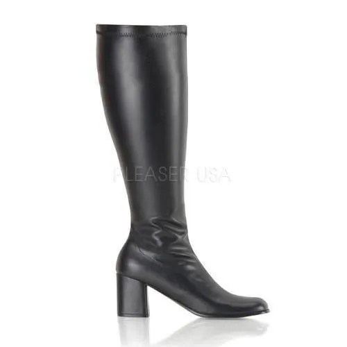 Wide Calf Knee Length Boots