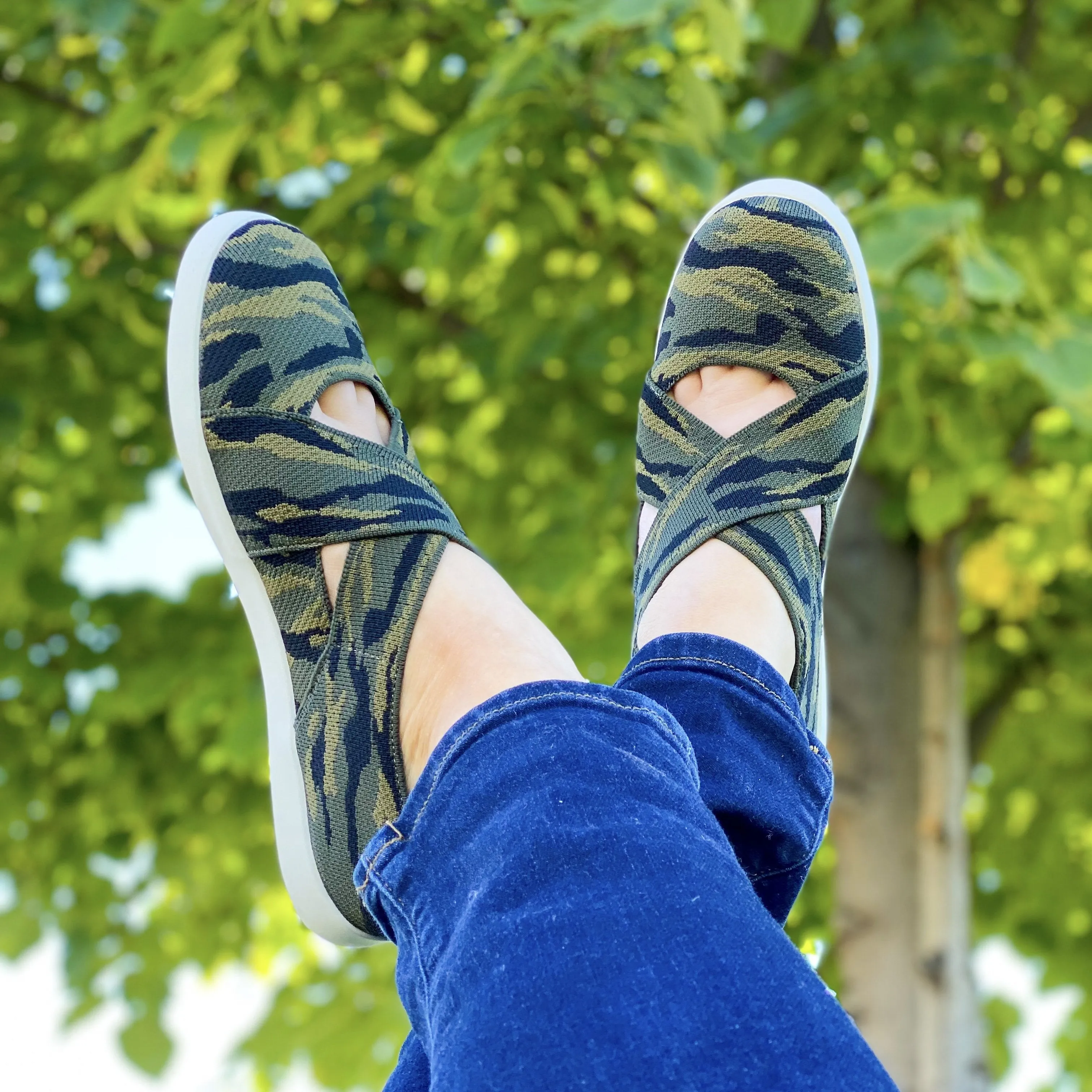 Wrapped Up Sneaker in Camo